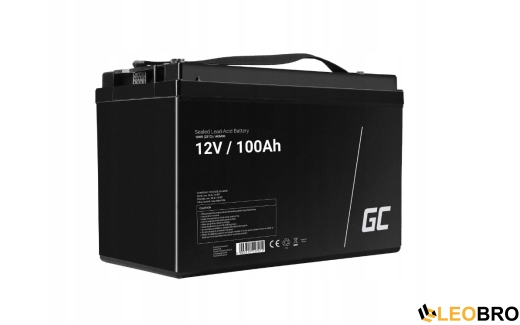 Комплект Volt Polska SINUS PRO 1000 W 12/230V 700/1000W + Акумулятор Green Cell AGM VRLA 100Ah 12V - 2