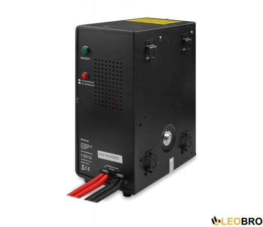 Аварійний комплект живлення Volt Polska SINUS PRO 800 W 12/230V 500/800W + Акумулятор Green Cell AGM VRLA 75Ah 12V - 8