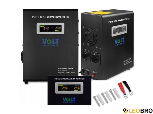 Аварійний комплект Volt Polska SINUS PRO 800 W 12/230V 500/800W + Акумулятор VOLT VRLA DEEP CYCLE 110Ah 12V - 2