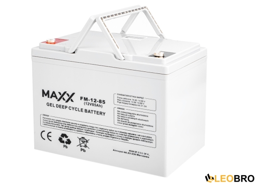 Аварійний комплект Volt Polska SINUS PRO 800 E 12/230V 350/500W + Гелевий акумулятор 4SUN MAXX GEL 85 Ah - 4