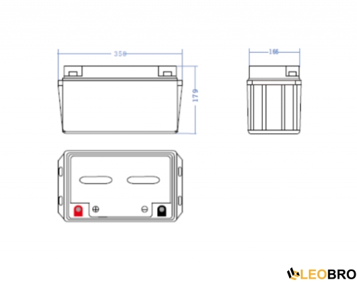 Акумулятор Green Cell AGM VRLA 65Ah 12V (AGM28) - 6