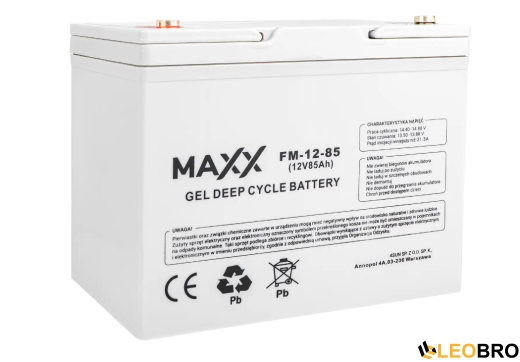 Аварійний комплект Інвертор Volt Polska SINUS PRO 2000S 24/230V 1400/2000W + 2шт Акумулятор 4SUN MAXX 85Ah 12V - 2