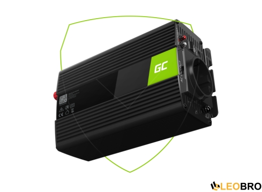 Автомобільний інвертор Green Cell 12V на 230V 500W/1000W (INV16) Чистий синус - 5