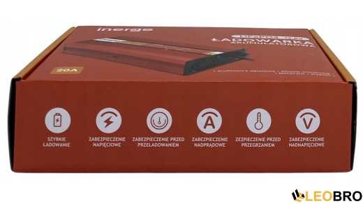 Зарядний пристрій INERGE LiFePO4 20A 12.8V (CHL-14-20-01) - 6
