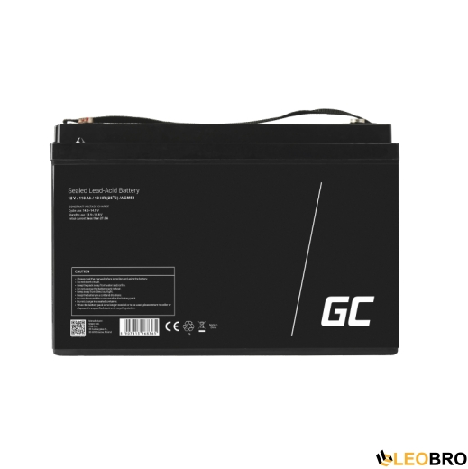 Акумулятор для ДБЖ Green Cell AGM VRLA 110Ah 12V (AGM58) - 2