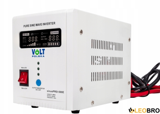 Аварійний комплект Volt Polska SINUS PRO 500 E 12/230V 350/500W + Акумулятор Green Cell AGM VRLA 100Ah 12V - 2