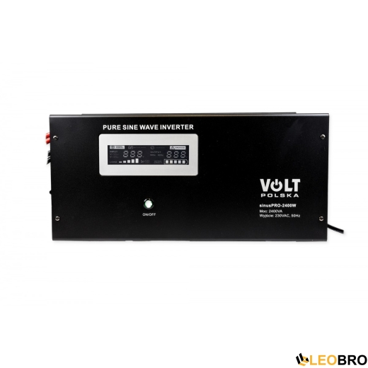 Гібридний ДБЖ/інвертор Volt Polska SINUS PRO 2400 W 12/230V 1600/2400W (3SP240012W) - 1