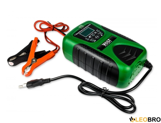 Зарядний пристрій Volt Polska 12V 8A LCD (6PRLN12V8A) - 1