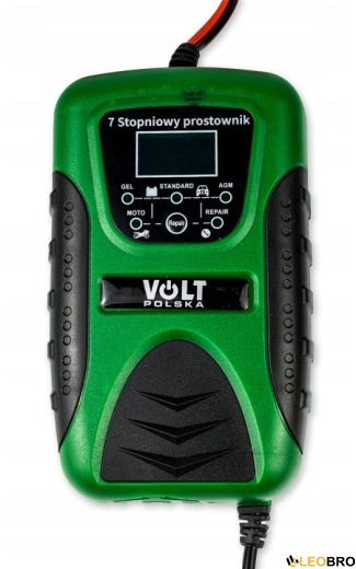 Зарядний пристрій Volt Polska 12V 8A LCD (6PRLN12V8A) - 4