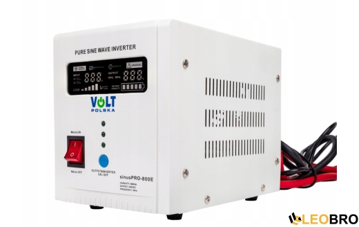 Аварийный комплект Volt Polska SINUS PRO 800 E 12/230V 500/800W + 4SUN MAXX GEL DEEP CYCLE 100Ah 12V - 3