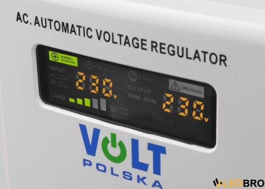 Стабілізатор напруги Volt Polska AVR 5000VA 8-11% (5AVR5000SE) - 5