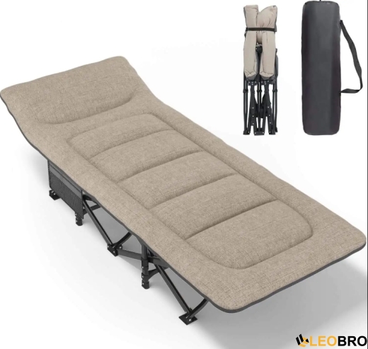 Розкладачка для туризму LEOBRO Бежева (CC-S07) - 2