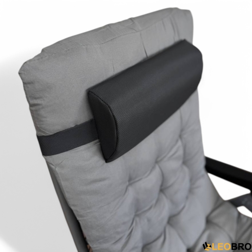 Розкладне крісло шезлонг LEOBRO Сірий (HT-167E2 Grey) - 3