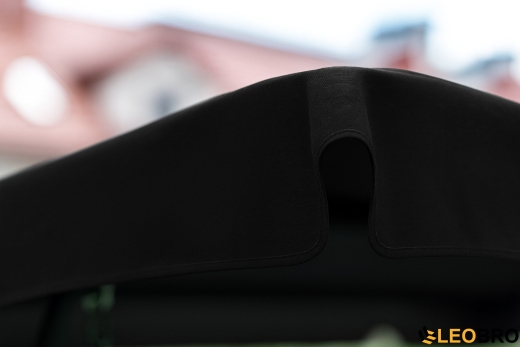 Велика гойдалка з подушками LEOBRO Luxury Black - 4