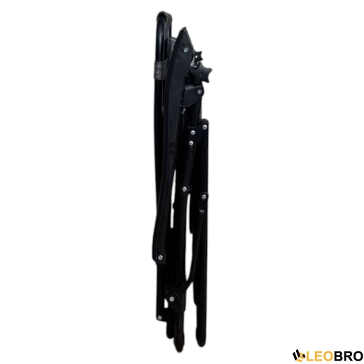 Розкладне крісло шезлонг LEOBRO Zero Gravity сіре (HT-167D GREY) - 4