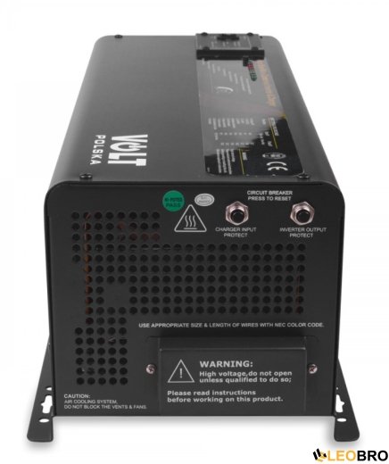 ДБЖ Volt Polska POWER SINUS 3000 24/230V 3000/9000 (3SSP300024) - 4