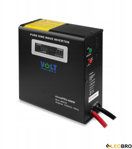 Комплект Volt Polska SINUS PRO 800 W 12/230V 500/800W + Акумулятор гелевий 4SUN MAXX GEL 100 Ah - 3