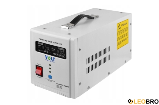 Комплект Volt Polska SINUS PRO 1000E W 12/230V 700/1000W + Акумулятор гелевий 4SUN MAXX GEL 120 Ah - 3