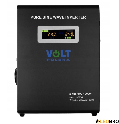 Комплект Volt Polska SINUS PRO 1000W 12/230V 700/1000W + Акумулятор гелевий 4SUN MAXX GEL 120 Ah - 3