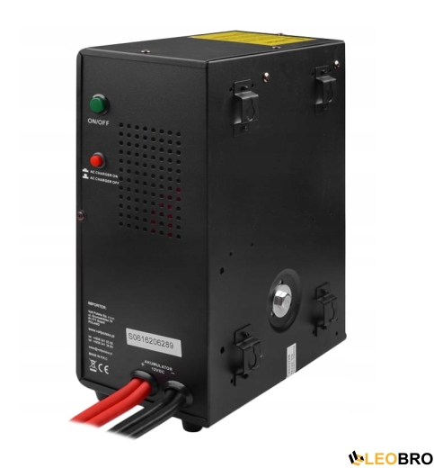 Комплект Volt Polska SINUS PRO 1000W 12/230V 700/1000W + Акумулятор гелевий 4SUN MAXX GEL 120 Ah - 5