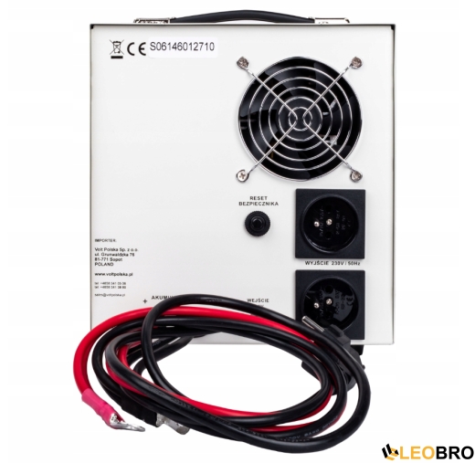 Комплект Volt Polska SINUS PRO 1500E 12/230V 1000/1500W + Акумулятор гелевий 4SUN MAXX GEL 120 Ah - 4