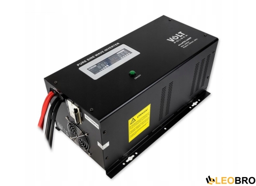 Комплект Volt Polska SINUS PRO 2400W 12/230V 1600/2400W + Акумулятор гелевий 4SUN MAXX GEL 100 Ah - 3