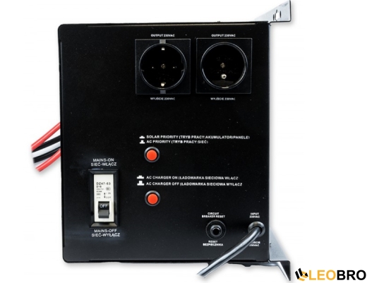 Комплект Volt Polska SINUS PRO 2400W 12/230V 1600/2400W + Аккумулятор гелевый 4SUN MAXX GEL 120 Ah - 5