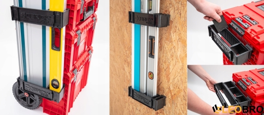 Набор держателей 2шт. для инструментов Qbrick System Custom Long Items Holder (5901238261346) - 4