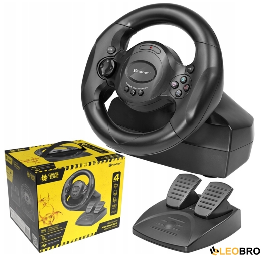 Кермо з педаль Tracer Rayder 4в1 для PS4, PS3, Xbox One X/S, PC (KTM46765) - 5