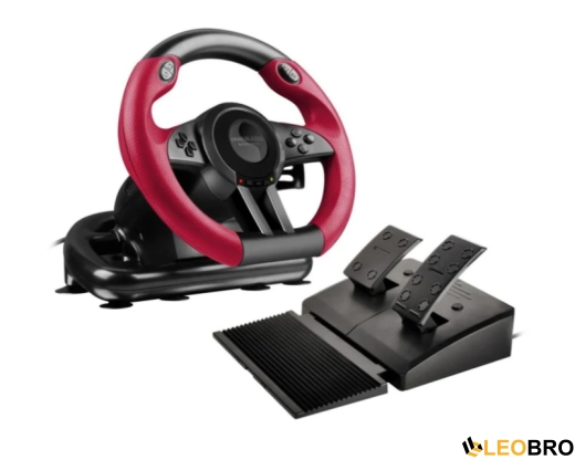 Кермо з педалями SpeedLink TRAILBLAZER для PS4, PS3, Xbox Series, Xbox One X/S, PC (SL-450500-B) - 1