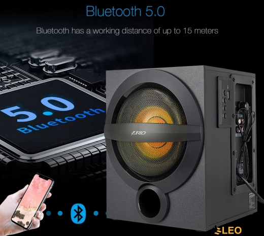 Мультимедийная акустика Fenda A140x Black 37W 2.1 - 5