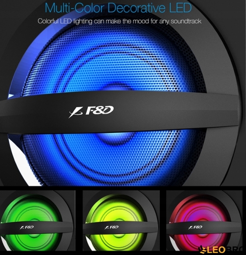 Мультимедийная акустика Fenda A140x Black 37W 2.1 - 6