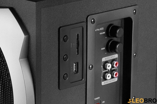 Мультимедійна акустика Fenda A521x Black 52W 2.1 - 6