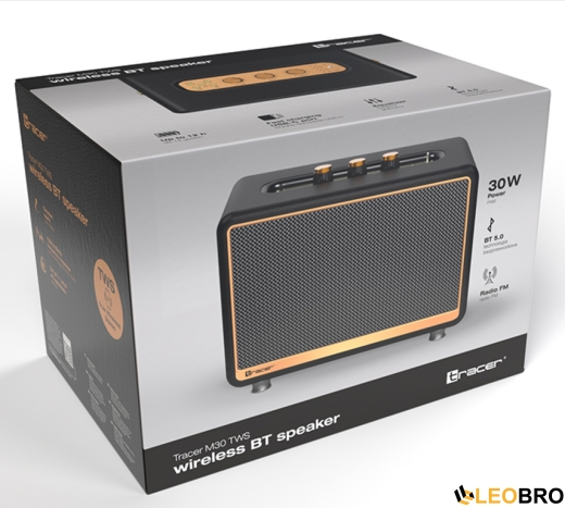 Bluetooth колонка Tracer M30 TWS Black 30W (TRAGLO47246) - 5