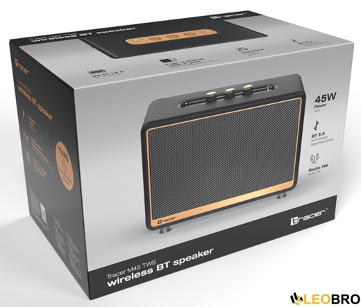 Bluetooth колонка Tracer M45 TWS Black 45W (TRAGLO47248) - 5