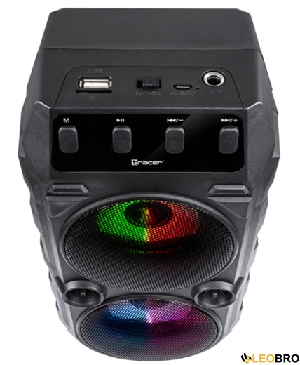 Блютуз колонка Tracer Superbox TWS Black 10W (TRAGLO46612) - 3