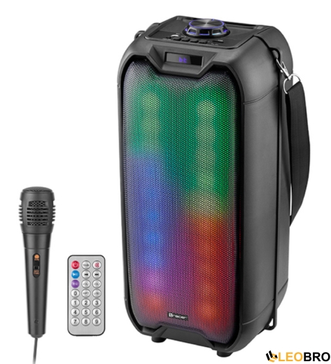 Караоке-блютуз колонка Tracer Rocket TWS Black 16W (TRAGLO46925) - 2