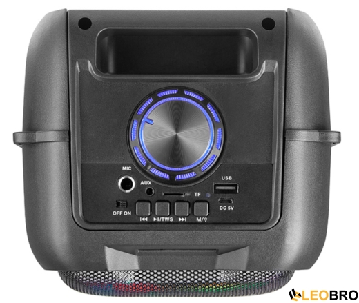 Караоке-блютуз колонка Tracer Rocket TWS Black 16W (TRAGLO46925) - 4