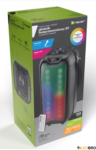 Караоке-блютуз колонка Tracer Rocket TWS Black 16W (TRAGLO46925) - 5