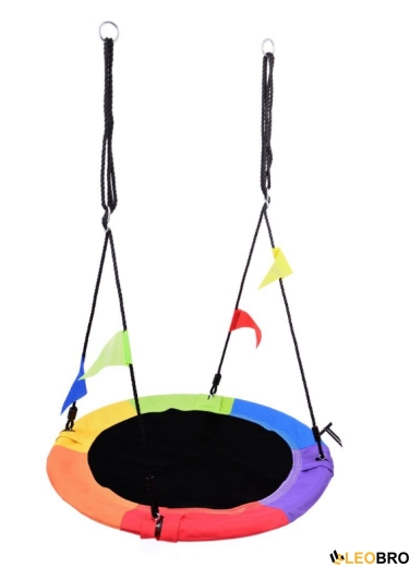 Гойдалка гніздо FUNFIT Colorful 100см (2767) - 1