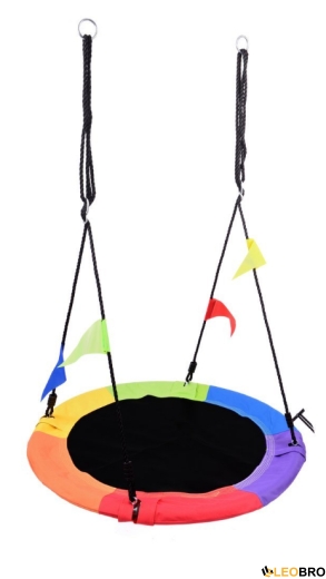 Гойдалка гніздо FUNFIT Colorful 100см (2767) - 3