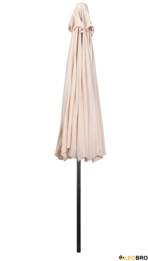 Складана садова парасолька FUNFIT Кремова (3367) - 2