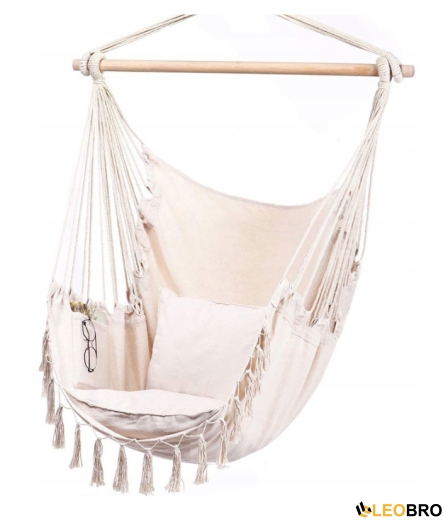 Гамак FUNFIT Premium Curved Style Кремовий (3372) - 1