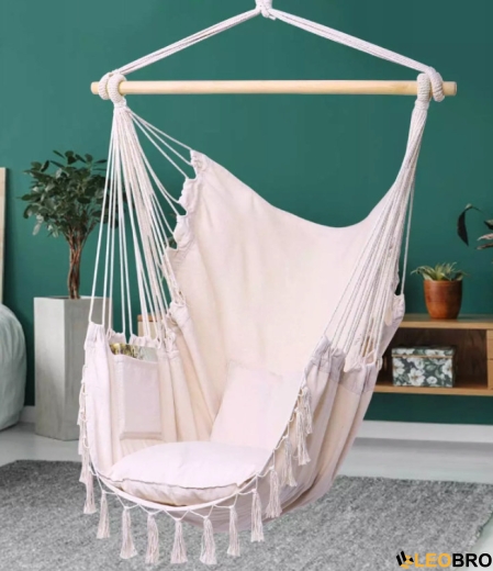 Гамак FUNFIT Premium Curved Style Кремовий (3372) - 2