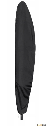 Складна парасолька Sternhoff 320 x 250 см Graphite (SDH284) - 4