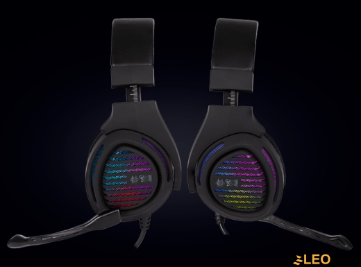 Комп'ютерна аудіо гарнітура Tracer GAMEZONE Aligator RGB Rainbow LED (TRASLU46466) - 2