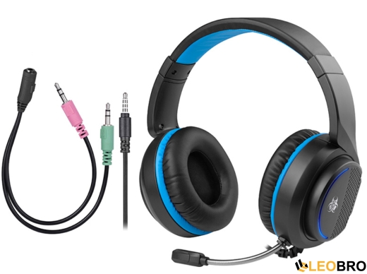 Комп'ютерна аудіо гарнітура Tracer GAMEZONE Dragon Blue LED (TRASLU46621) - 1