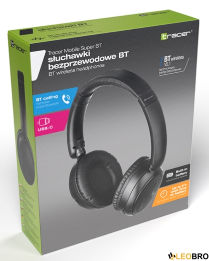 Бездротова аудіо гарнітура Tracer MOBILE Super BT (TRASLU47379) - 6
