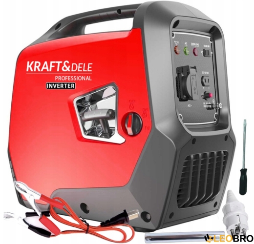 Бензиновий інверторний генератор KRAFT&DELE 2500W 230V (KD697) - 1