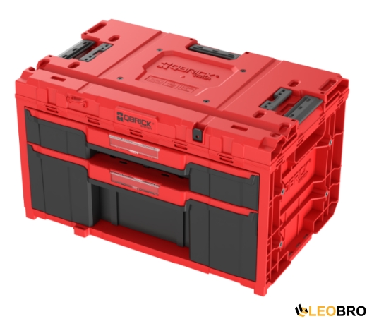 Ящик для инструментов Qbrick System ONE 2.0 DRAWER 2 Plus TOOLBOX EXPERT RED Ultra (5901238259756) - 1
